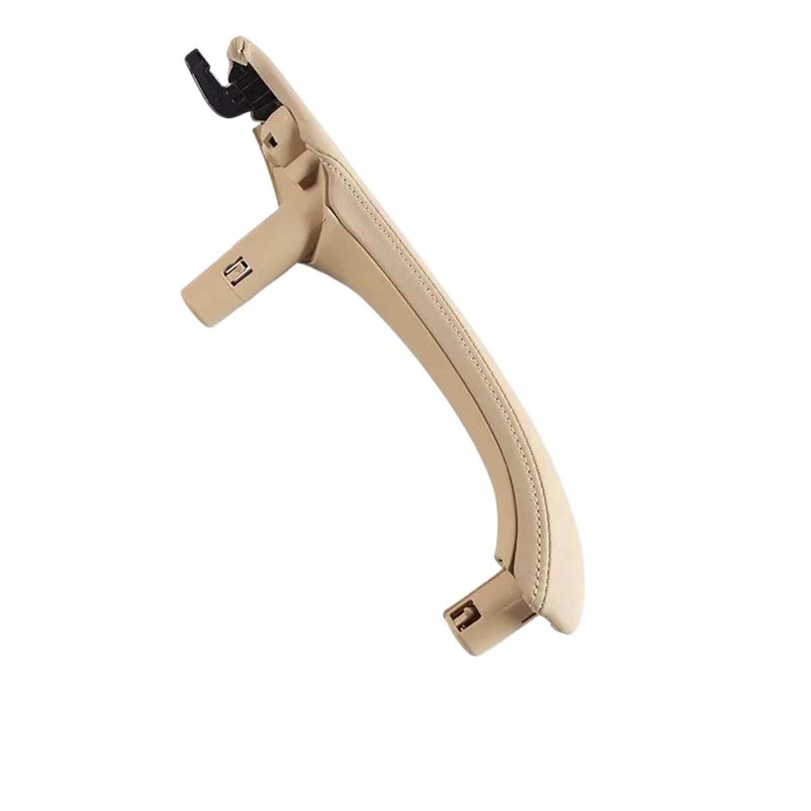 JYUTDW Car Door Interior Handle Accessories for BMW for X3 X4 F25 F26 2010-2016 Car Interior Door Handle(Beige Left)