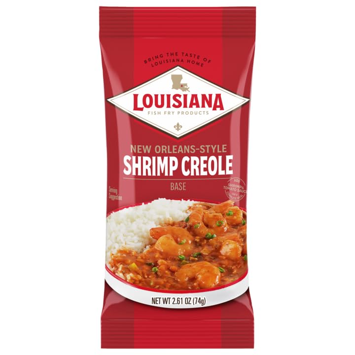 Louisiana Fish Fry, Shrimp Creole Base, 2.61 oz (Pack of 24)