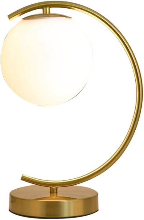 Round gold table lamp Clearance