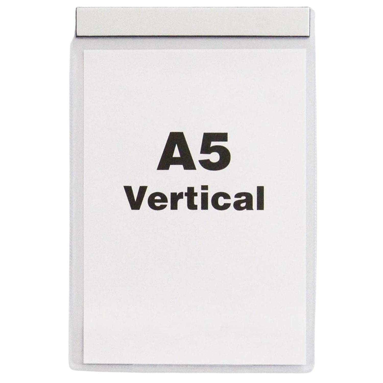 Industrial Strength Clear Pocket - Self-Adhesive - H.160 x W.215mm - A5 Vertical - Pack of 10