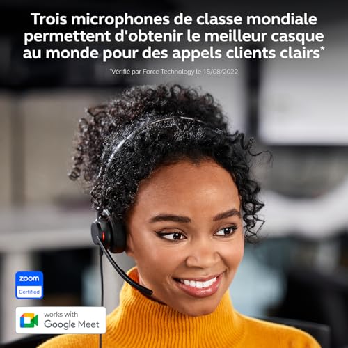 Jabra Engage 50 II UC Stereo Micro casque sur oreille filaire USB C USB A certifié UC - vue 4