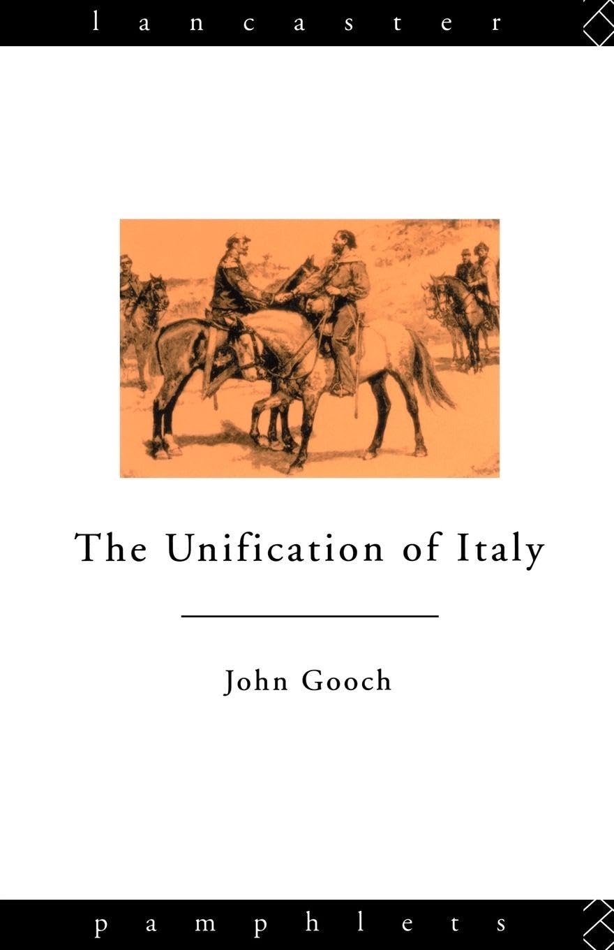 John Gooch - The Unification of Italy - Paperback Book