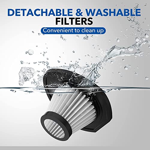 Image of Owme Powerful Portable & High Power 12V Car Handheld Vacuum for Car and Home Wet and Dry Car Vacuum Cleaner 12V (AX-6612)