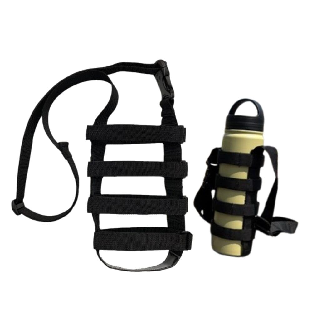 Amazon｜水筒ホルダー アウトドア ボトルストラップ ペットボトル 