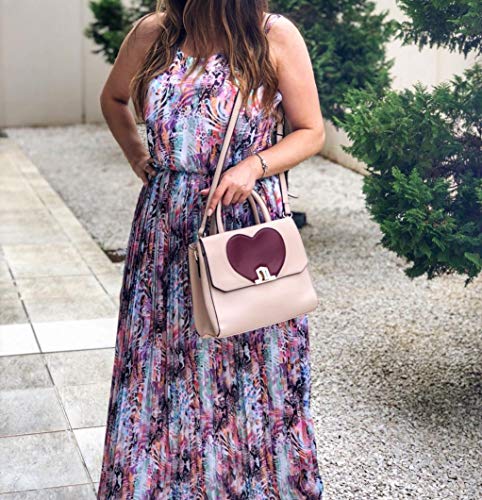 Bolsa Transversal detalhes em palha Preta Chenson