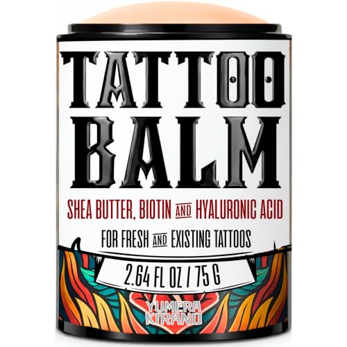 Tattoo Balm Stick Aftercare for Fresh & Old Tattoos, Healing Butter