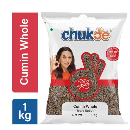 Image of Chukde Jeera Sabut - 1 Kg | Whole Spices for Vegetarian, Meat, and Rice Dishes, Snacks, and Beverages | Digestion Aid, Blood Sugar Regulator, Anti-Inflammatory