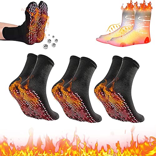 Schlankheits Gesundheitssocken Afiz Turmalin Schlankheits Gesundheitssocke Afiz Socken Abnehmen (Color : Schwarz, Size : 3 Paare) Cover