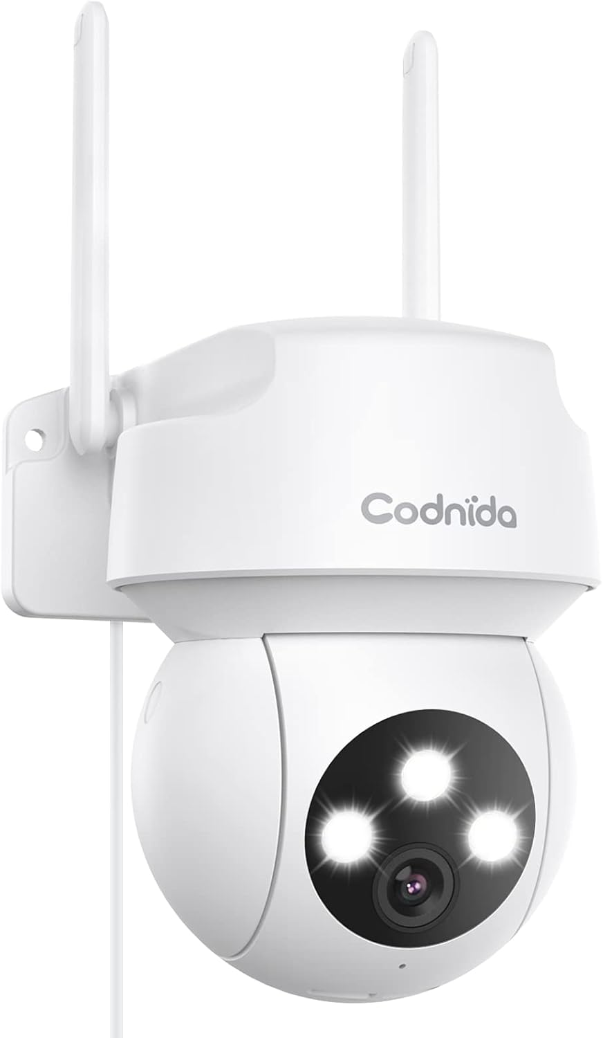 Codnida 2K PTZ Outdoor Security Camera