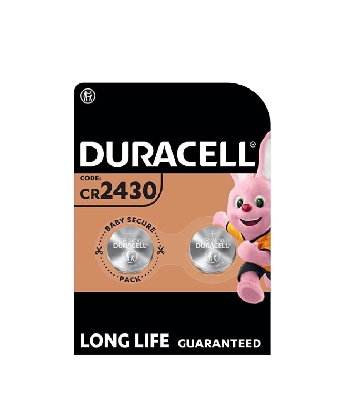 2X Duracell Cr 2430 Lithium (1 Blister Da 2 Batterie) 2 Pile