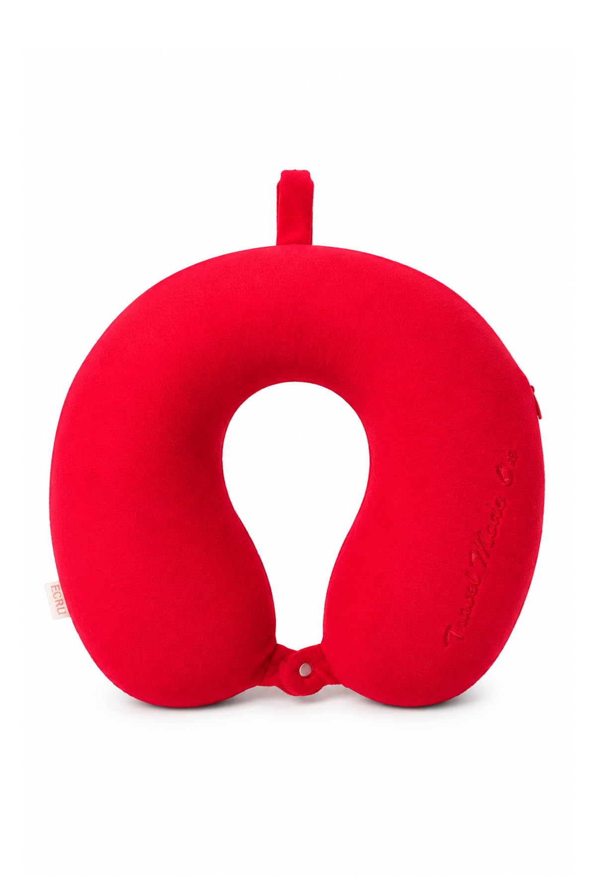 Moontoys Oval Basic Boyun Yastığı Kırmızı