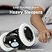CLOCKY Extra Loud Alarm Clock for Heavy Sleepers on Wheels Rolls Runs Away Vibrating, Easy to Set Super Smart Snooze Digital Bed Shaker Alarm Clock Funny Gift for Adults Kids Teens Bedrooms (Black)