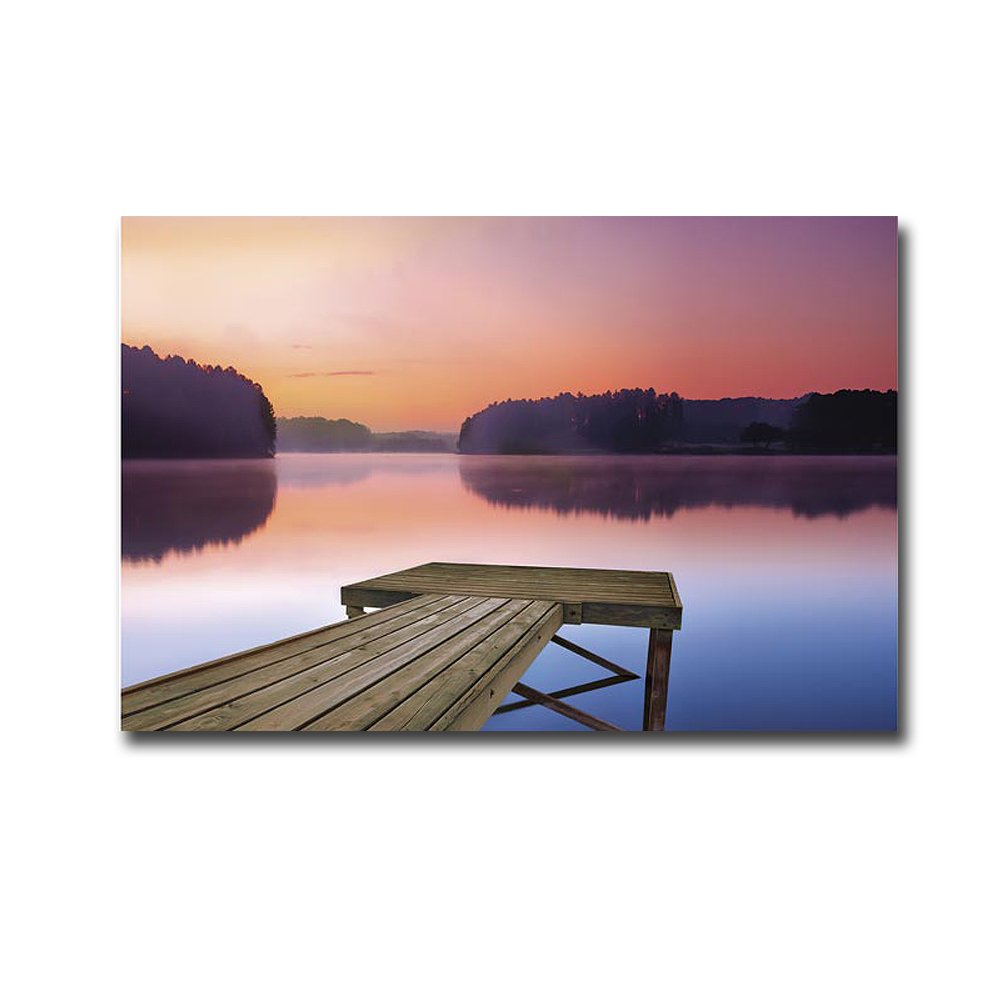 Morning Stillness by Darren Cook Premium Gallery-Wrapped Canvas Giclee Art (Ready-to-Hang)