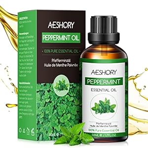 Aeshory Pfefferminzöl 50ml Ätherisches Öl