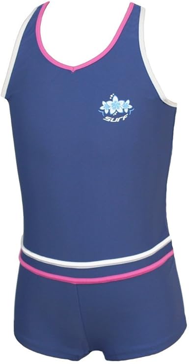 Girls boyleg swimming costume Clearance