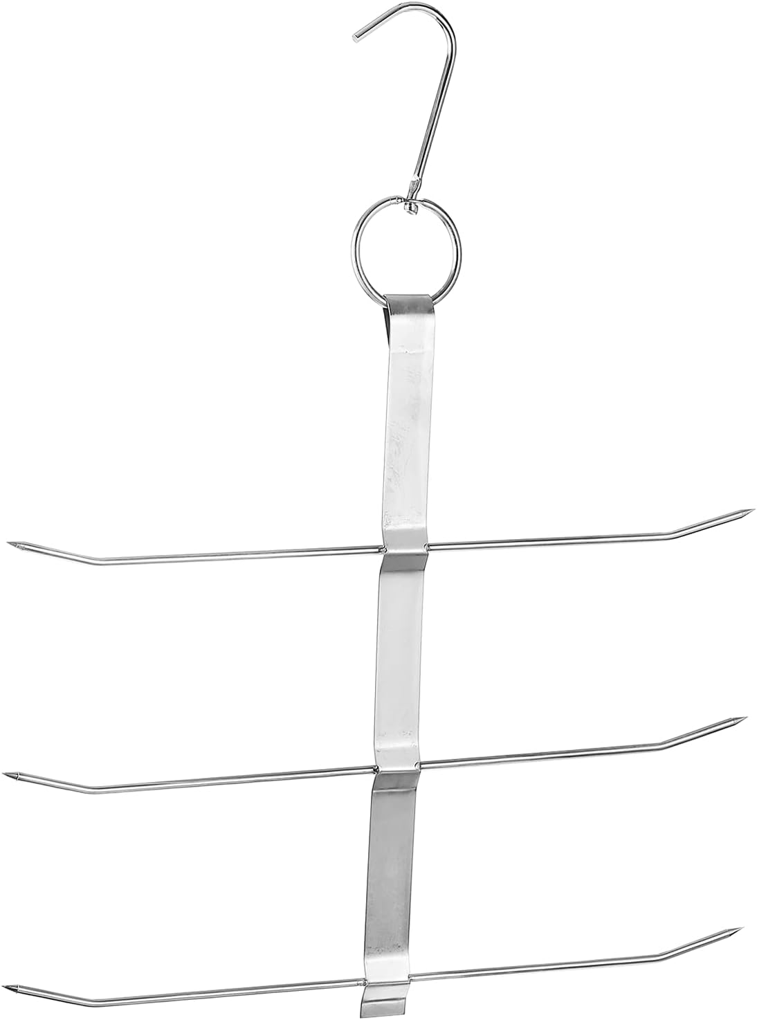 uxcell 19.7'' Stainless Steel Smoker Hangers, 0.19