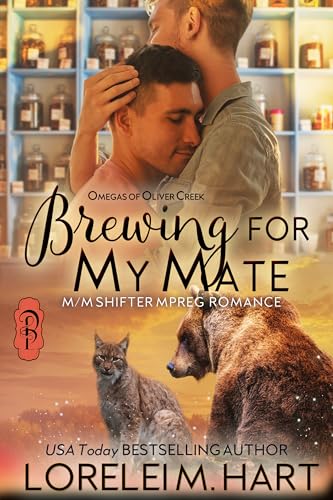 Brewing for My Mate: M/M Shifter Mpreg Romance (Omegas of Oliver Creek Book 9)