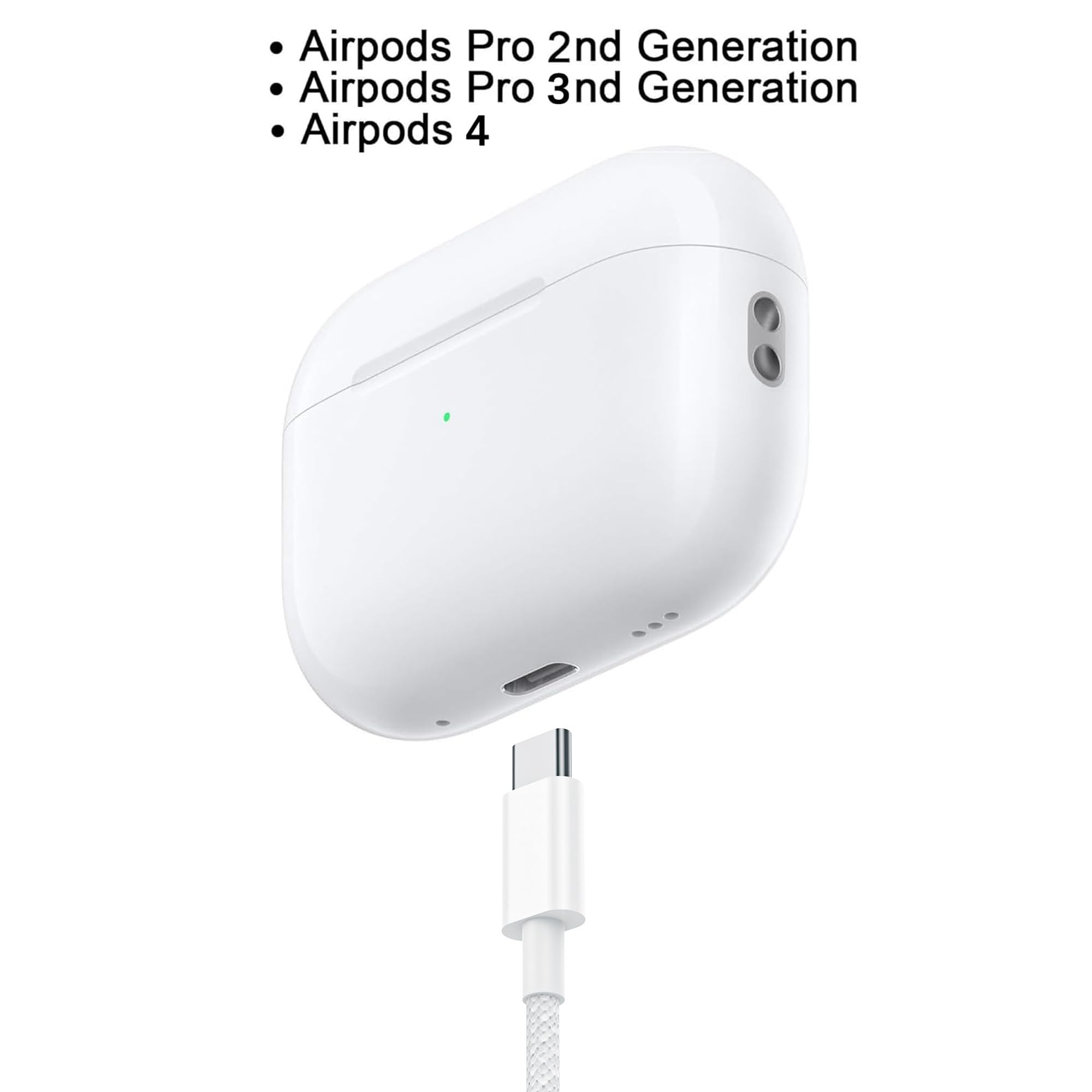 Amazon.co.jp: Beemylover AirPods Pro 3/AirPods 4 充電ケーブル 6