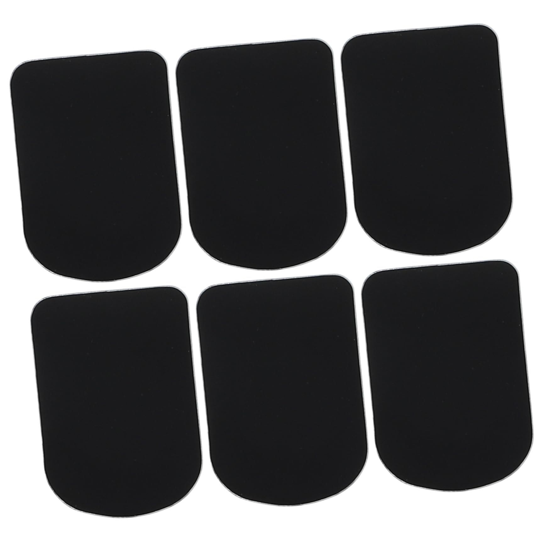 GOOHOCHY 4 Sheets Black Tube Silicone Tooth Pad Sax Mouthpieces Cushion Mouthpieces Pad Saxophone Patch Pads Instrument Tooth Pads Instrument Cushion Saxophone Pads