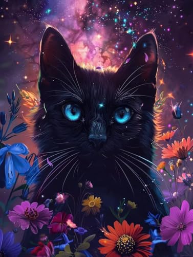 Cuadros para pintar por numeros de gatos decoracion salon y relajacion en casa