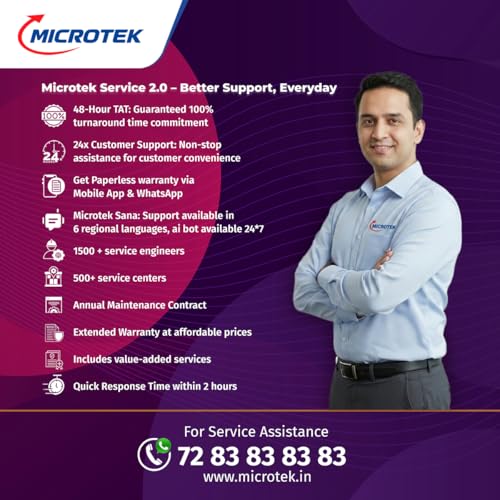 Image of Microtek XXTRA Power VTURBO NEW 2100 24V SW Pure Sine Wave Inverter for Home,1650VA Power Backup, Supports 24V Dual Battery System, Ideal for Lights, Fans, TV, Router & Laptop, 230V Output