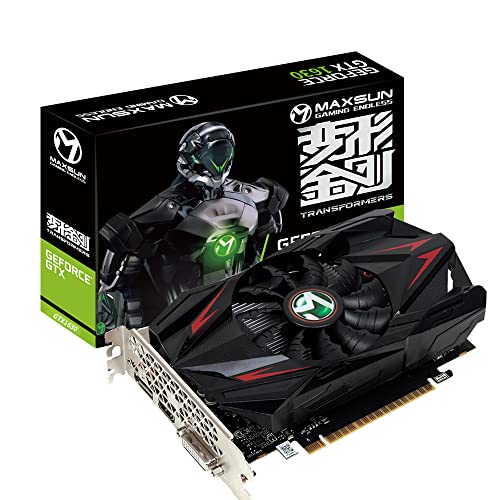 maxsun Graphics Cards Nvidia GEFORCE GTX 1630 4GB GDDR6 Computer Video