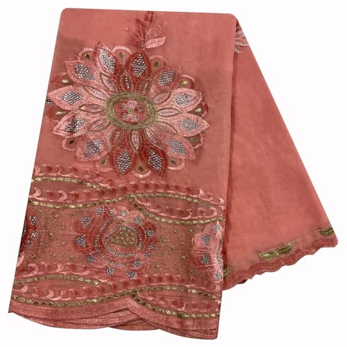 Foulard en coton brodé pashmina anti-irritation grand châle