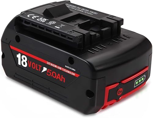 Miniatura 8 de Batería BAT609, batería de iones de litio de 18 V 4.0 Ah de repuesto para Bosch 18 V Herramientas eléctricas inalámbricas Baterías extendidas