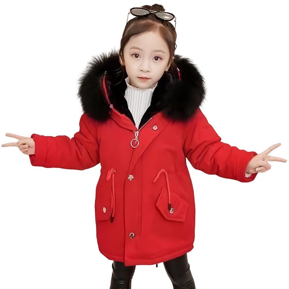 Manteau Hiver Garçon Bébé 1-6 Ans - Doudoune Légère à Capuche - Nylon/Polyester - Pour Temps Frais (~10-15°C) - Design Dinosaure