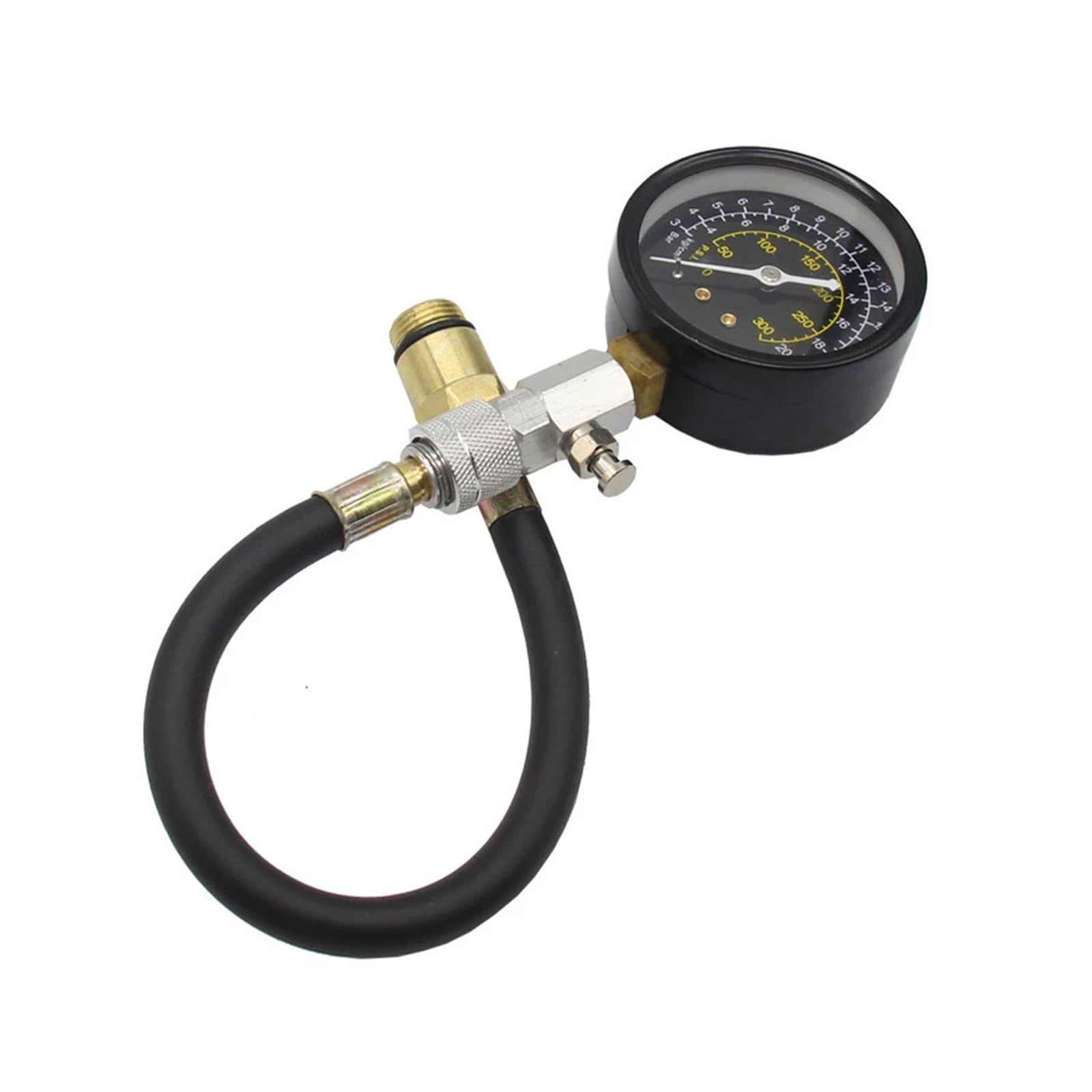 Zestaw Testera Kompresji Samochodu 300PSI Wykrywacz Nieszczelności Tester Diagnostyczny Do Manometru W Cylindrze Silnika Wysokoprężnego WystarczająCo DokłAdny
