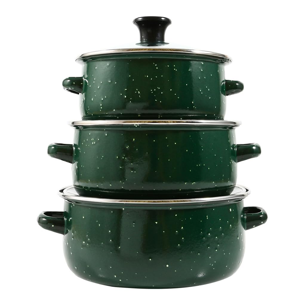 Casseroles émaillées faciles à nettoyer pour éviter les plats attachés au bureau