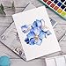 Paul Rubens Watercolor Block, 140-lb Artist Quality Watercolor Paper Pad Acid-Free Cold Pressed, 50 Percent Cotton Rag, Sized 7.6 x 5.3 Inches, 20 Sheet