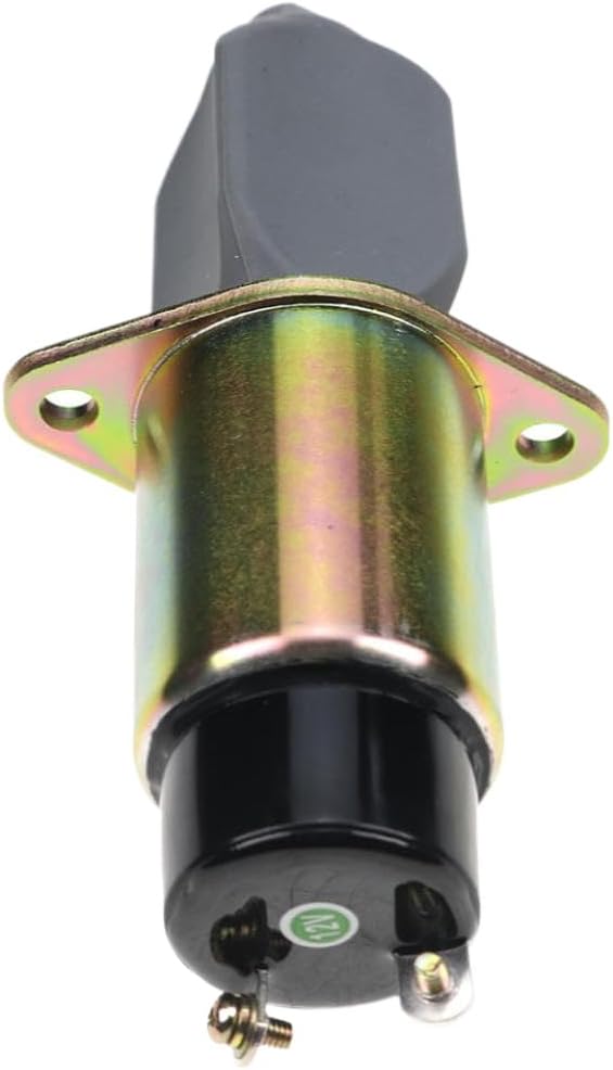 12V Stop Solenoid Compatible with 3A Kit for 70 mm and 82 mm Series Engines – Replaces Models 31-0202, SA-4259-12, 1751-12A6U1B1S5