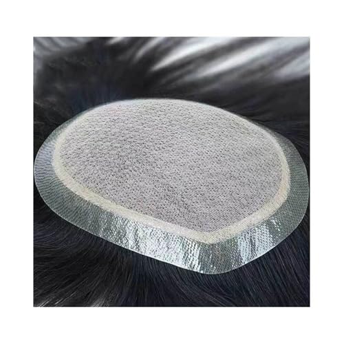 Perruque pour hommes active : prothèse de cheveux raides pour le sport et le bureau