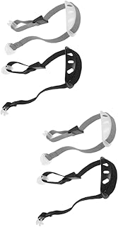 Yardwe Alça De Queixo Para Capacete 4 Unidades Ajustável Capacete De Segurança Cinto De Corrente Substituição De Correia De Queixo Construção Chapéu Alça De Queixo Acessórios De