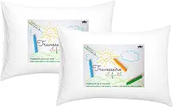 Kit 2 Travesseiros TRP Imports Select Kids Até 10 Anos Antialergico Lavável em Maquina
