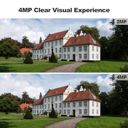 Image of Maizic Smarthome Ultracam WiFi Solar Security Camera 4MP 2K WiFi FHD HD Solar Outdoor IP66 Waterproof Coloured Day Night Vision Live View Two Way Audio 128 GB Supportable