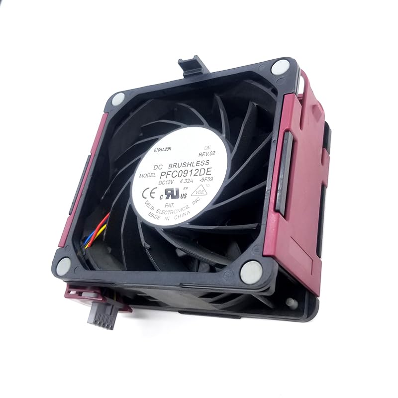 PFC0912DE 584562-001 591208-001 DC12V 4,32A wentylator chłodzący do DL580G7 DL980G7 dobrze przetestowany