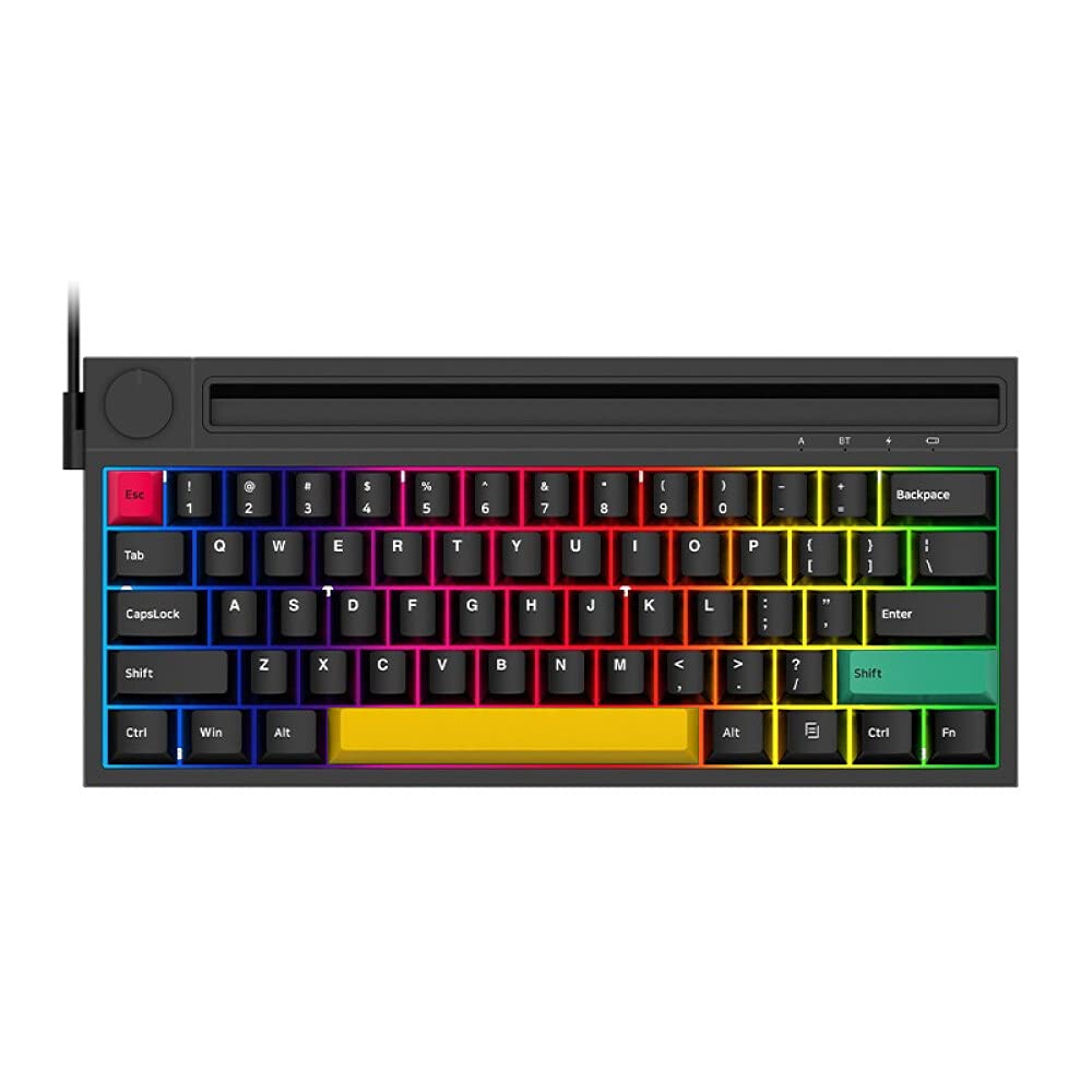 Buy Ajazz K620T BT&Wired Dualmode Mechanical Keyboard 62 Keys Compact RGB Gaming Office
