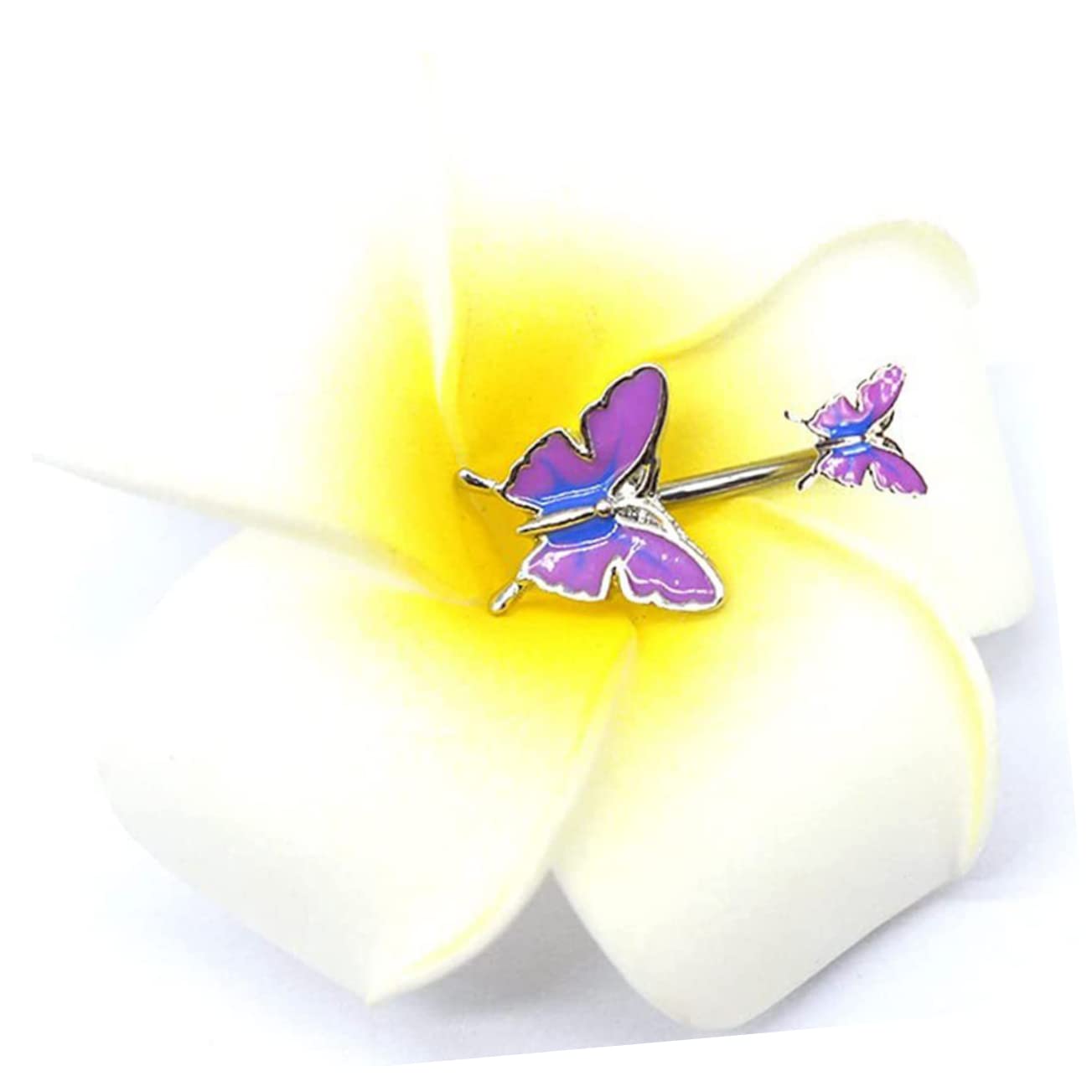 SOIMISS 20piezas Anillos De Ombligo De Joyería Corporal Piercing De Ombligo Accesorios Para Mujeres Para Cumpleaños y Festivales