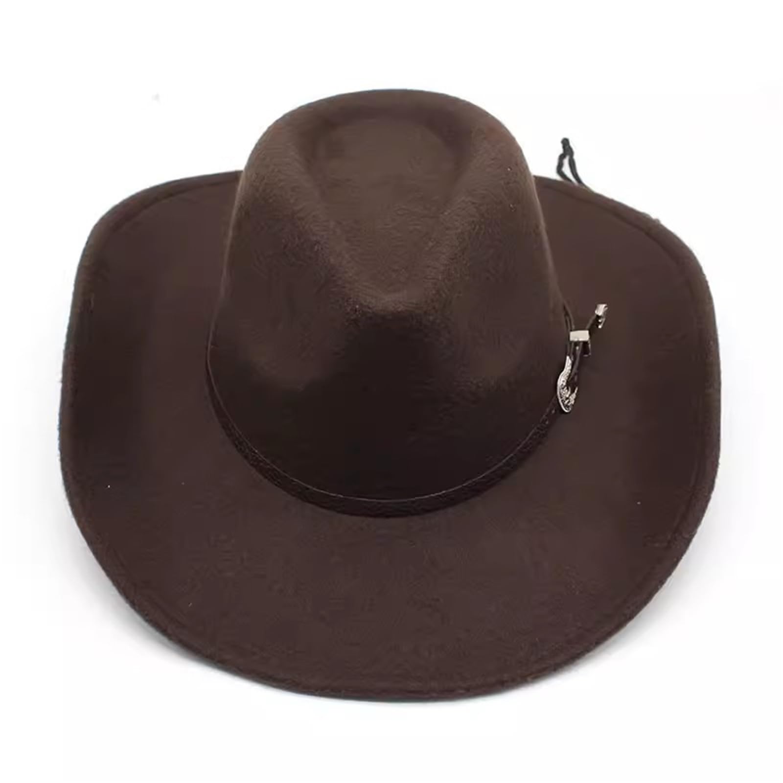 Cappello da Cowboy Cappello da Cowboy Vintage Western, Cappello Equitazione, a Bombetta in Tweed per Uomo e Donna