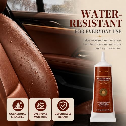 Wqapey Leather Glue 4.32oz Flexible