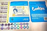  Cookies California Mylarbag - London Pound Cake - 20 Stück mit Stickerr