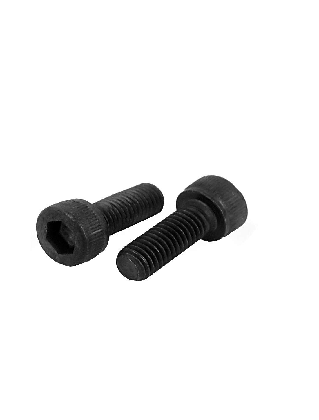 EISTEE Schrauben, Innensechskantschrauben, Bolzen Edelstahl, 100 Stück M6 x 18 mm, metrische 12,9 Legierung, zuverlässige Effizienz, Stahl, schwarze Innensechskantschrauben, Schrauben
