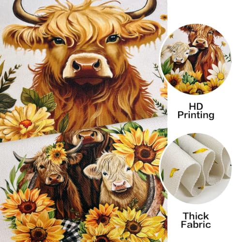 Highland Cow Wall Hanging Tapestry - image 5