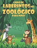  libro de laberintos del zoológico para niños: Libro de 80 laberintos de zoológico fáciles para niños de 3 a 12 años  Libro de primeros laberintos ... Libro de ejercicios de laberinto de animales