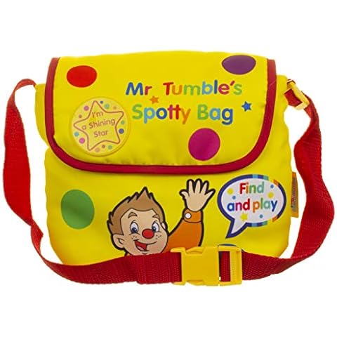 Mr Tumble 539 1163 Spotty Activity Bag EA Surprise, Yellow Cover
