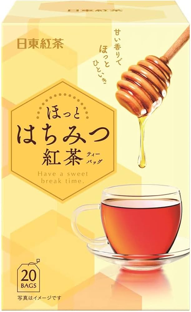 はちみつ紅茶 Amazon.co.jp: 三井農林 日東紅茶 はちみつ紅茶ティーバッグ 20袋入×2