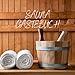 Produktbild Sauna Gästebuch: zum Ausfüllen. Geschenk für Saunabesitzer und Saunameister, Deutsch
