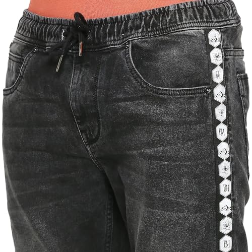 Image of Being Human Blue Slim Straight Fit Men's Denims Clothing